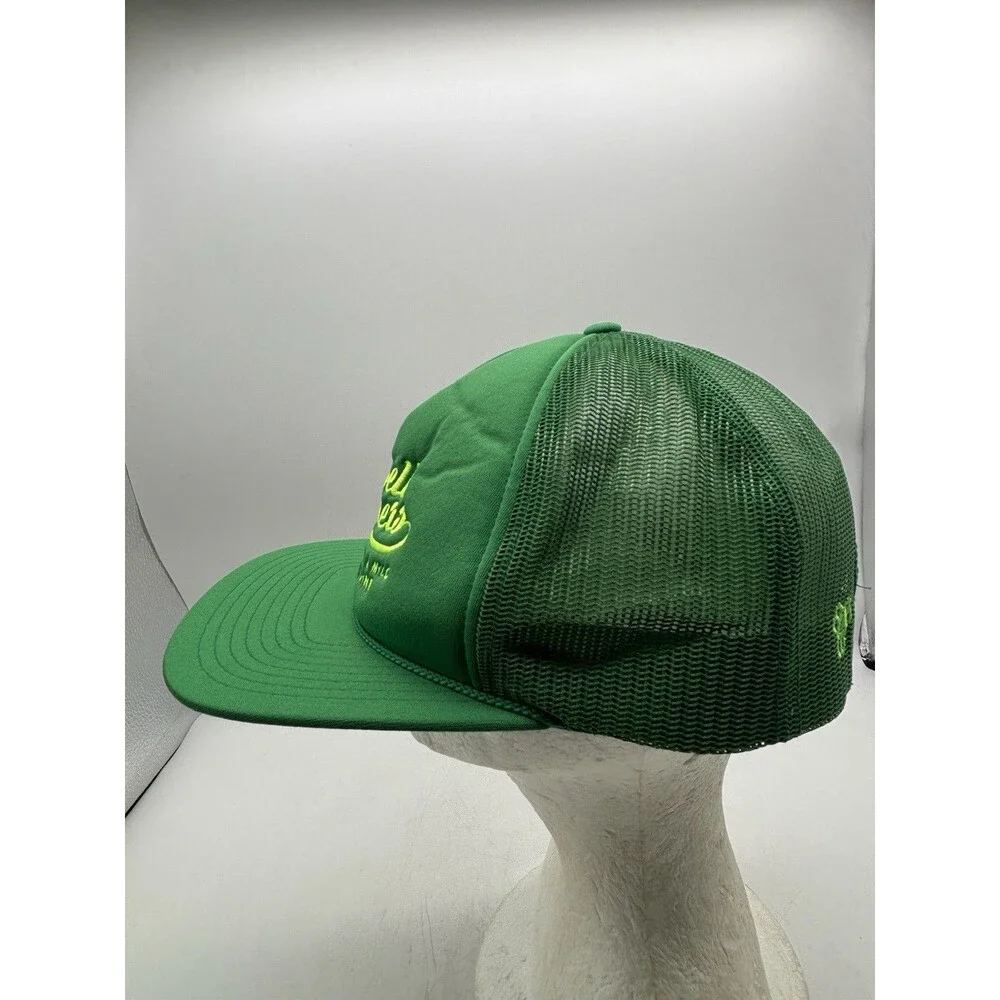Bissell Brothers Brewing Hat Green Foam Trucker Snapback Cap